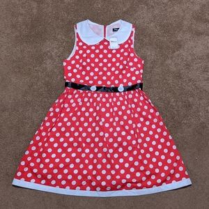 Minnie Mouse Red Polka Dot Dress